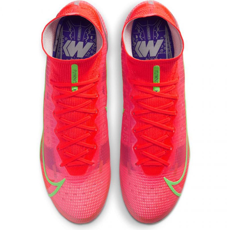 Nike Mercurial Superfly 8 Elite SG-PRO Ac M CV0960 600 fodboldsko orange appelsiner og røde 1