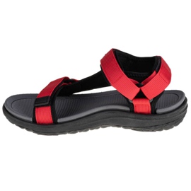Lee Cooper kvinders sandaler W LCW-21-34-0207L sort rød 1