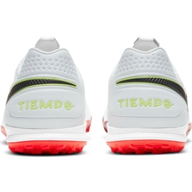 Nike Tiempo Legend 8 Pro Tf M AT6136 106 fodboldstøvler hvid flerfarvet 4