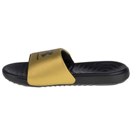 Under Armour Ansa Fixed Slides W 3023772-006 sort gylden 1