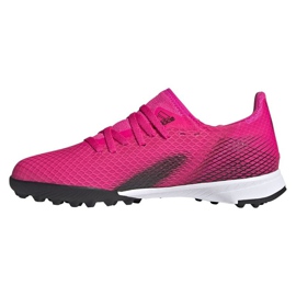Adidas X Ghosted.3 Tf Jr FW6927 fodboldstøvler flerfarvet lyserød 1