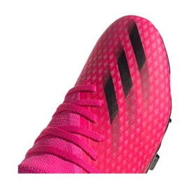 Adidas X Ghosted.3 Fg M FW6945 fodboldstøvler lyserød grafit, lyserød 4