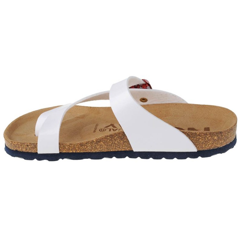 Geographical Norway Geografisk Norge Sandalias Infradito Donna GNW20415-34 flip-flops hvid 1