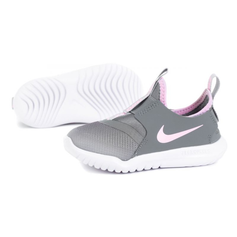 Nike Flex Runner (GS) Jr AT4662-018 sko grå 1