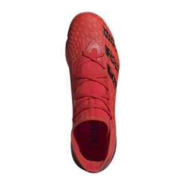 Adidas Predator Freak.3 In M FY6285 fodboldstøvler rød appelsiner og røde 6