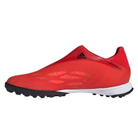 Adidas X Speedflow.3 Ll Tf M FY3266 fodboldstøvler flerfarvet appelsiner og røde 1
