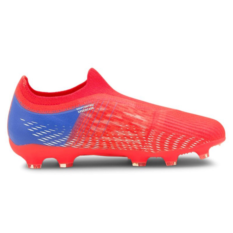 Puma Ultra 3.3 Fg / Ag Jr 106529-01 fodboldstøvler rød appelsiner og røde 1