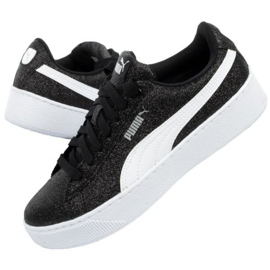 Puma Vikky Platform Glitz Jr 366856 02 sort blå 1