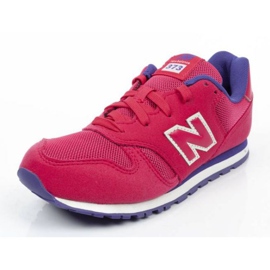New Balance Jr YC373PY sko rød marine blå 2