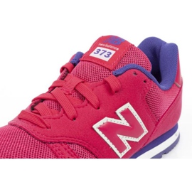 New Balance Jr YC373PY sko rød marine blå 5