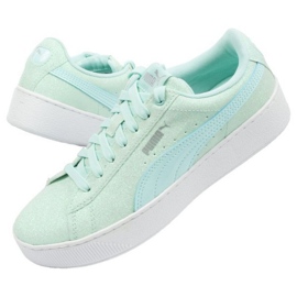 Puma Vikky Platform Glitz W 366856 06 grøn 1