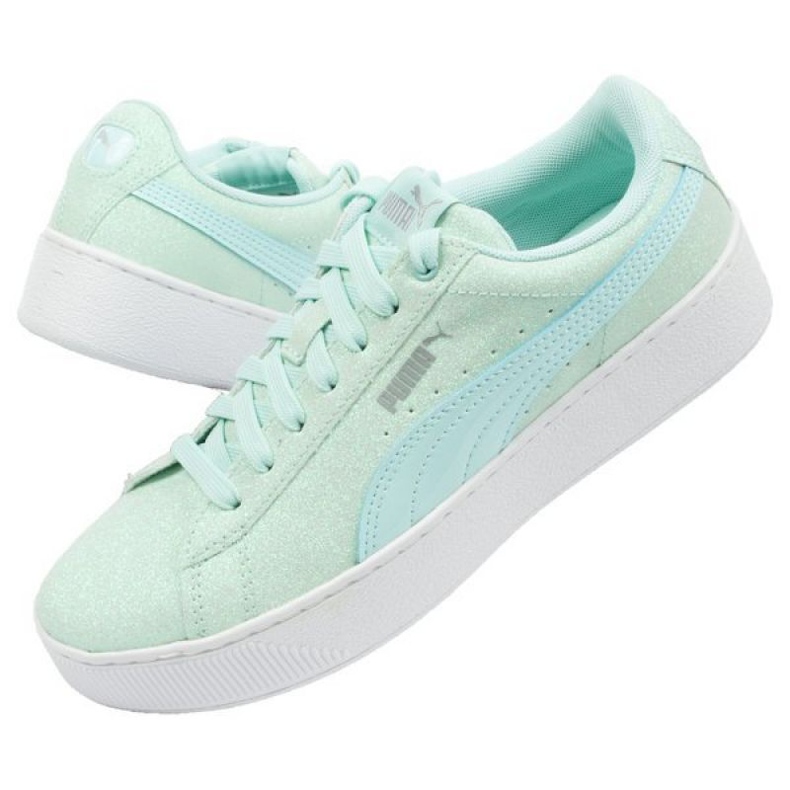 Puma Vikky Platform Glitz W 366856 06 grøn 1
