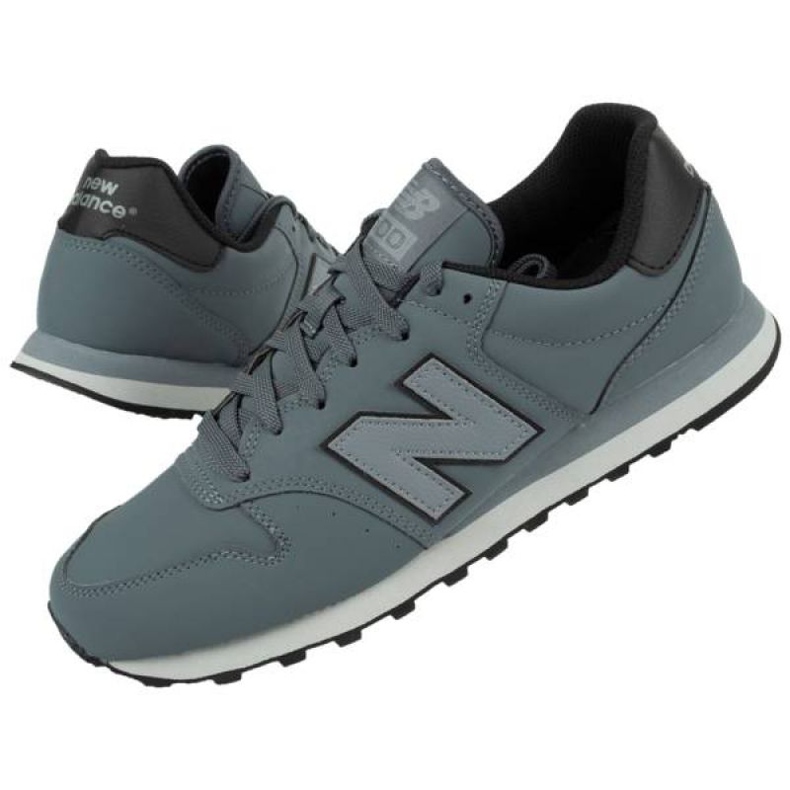 Sko New Balance M GM500LB1 sort grå 1