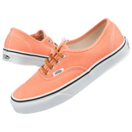 Vans Autentiske 0VOEAQH Sko sort orange 1