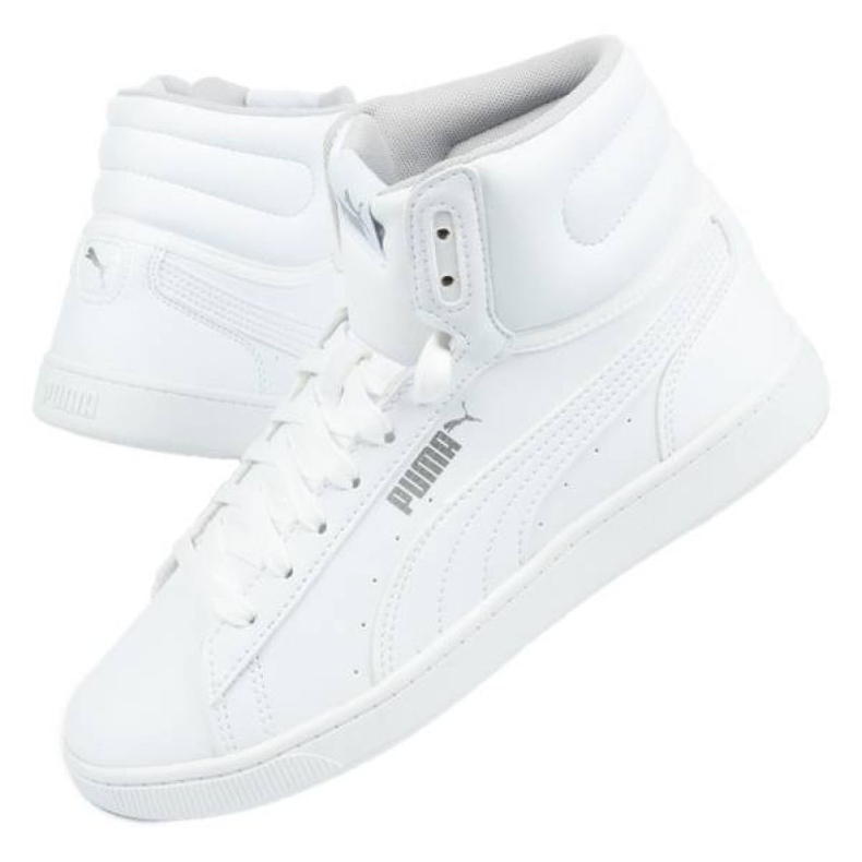 Puma Vikky v2 Mid Sl 370619 04 hvid sort 1