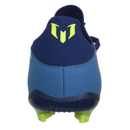 Adidas X Speedflow Messi.1 Fg Jr FY6929 fodboldstøvler marineblå, lilla, blå, flerfarvet blå 5
