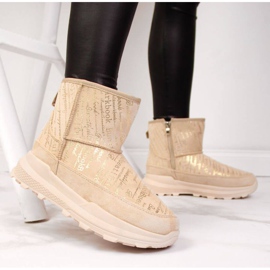 Sne støvler ruskind Nyheder W EVE311B beige 2