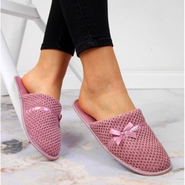 Hjemmetøfler Nyheder W EVE331A pink lyserød 1