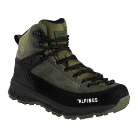 Trekkingsko Alpinus Brasill M JS43583 sort grøn 1