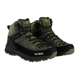 Trekkingsko Alpinus Brasill M JS43583 sort grøn 2