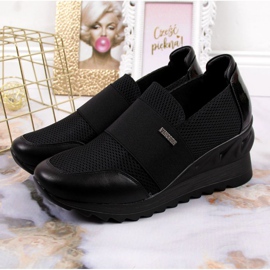 Wedge sneakers Vinceza W JAN62 sort 2