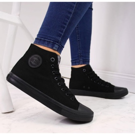 High-top tekstilsneakers Big Star W FF274A170 sort 2