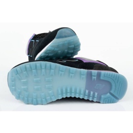 New Balance W WL574SAU sko sort violet blå grå 8