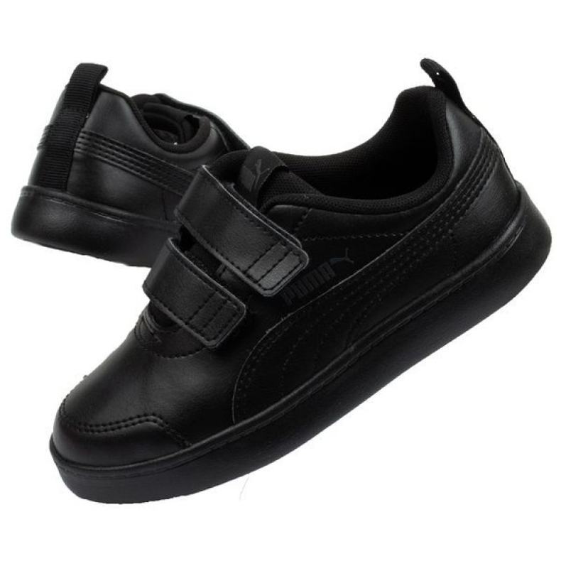 Puma Courtflex Spædbørn 371543 06 sort 1