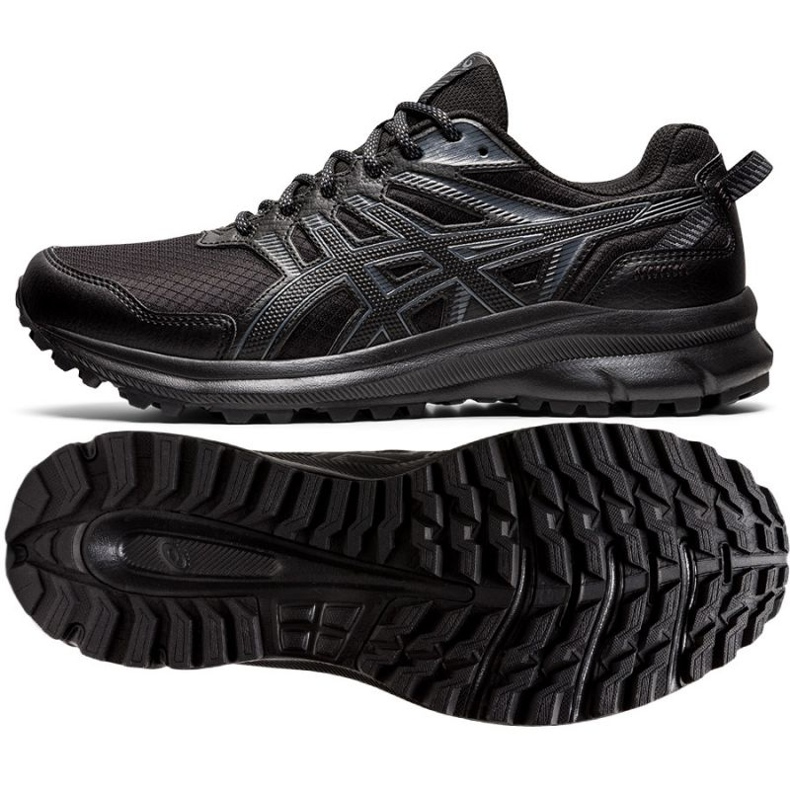 Asics Trail Scout 2 M 1011B181 002 løbesko sort sort 1