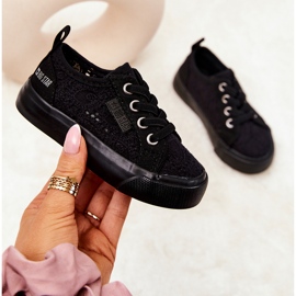 Sort gennembrudt Big Star JJ374133 Sneakers 9