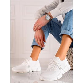 Damesneakers Big Star JJ274268 hvid 1