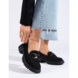 Goodin Ruskind Loafers på platformen sort 1
