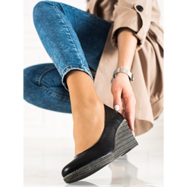 W. Potocki Klassiske Pumps On Wedge Potocki sort 1