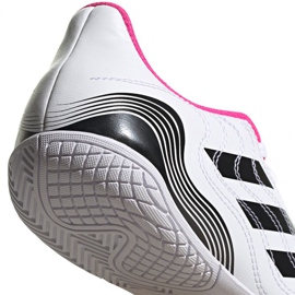 Adidas Copa Sense.4 In Jr FX1974 fodboldstøvler hvid flerfarvet 4