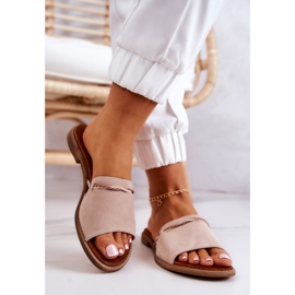 Lewski Shoes Ruskind Hjemmesko Lewski Sko 3047 Beige 2