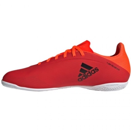 Adidas X Speedflow.4 In M FY3346 fodboldstøvler appelsiner og røde rød 1