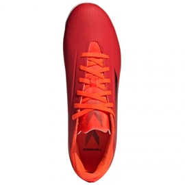Adidas X Speedflow.4 In M FY3346 fodboldstøvler appelsiner og røde rød 2