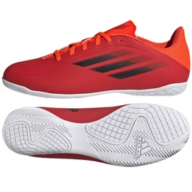 Adidas X Speedflow.4 In M FY3346 fodboldstøvler appelsiner og røde rød 3