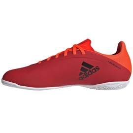 Adidas X Speedflow.4 In M FY3346 fodboldstøvler appelsiner og røde rød 4