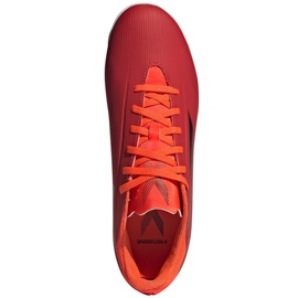 Adidas X Speedflow.4 In M FY3346 fodboldstøvler appelsiner og røde rød 5