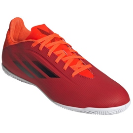 Adidas X Speedflow.4 In M FY3346 fodboldstøvler appelsiner og røde rød 6