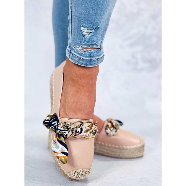 Avril Khaki espadriller til kvinder beige 2