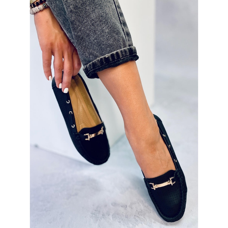 Wong sorte loafers til kvinder 2