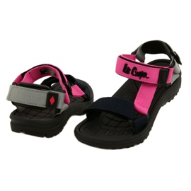 Pigesandaler med skumindsats Lee Cooper LCW-22-34-0951K pink lyserød 4