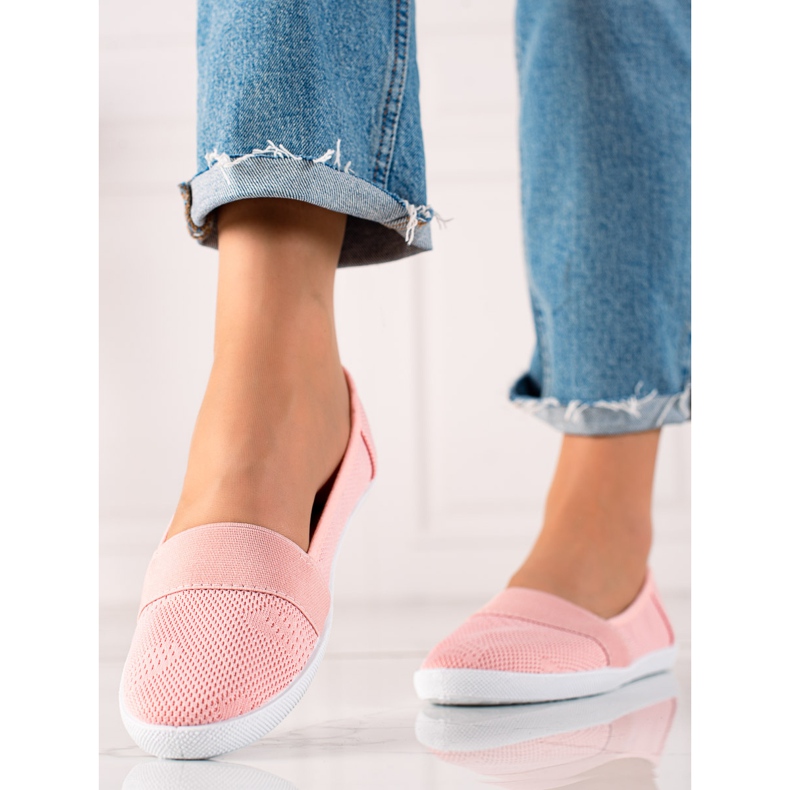 TRENDI Klassiske Pink Slipons lyserød 1