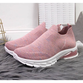Slip på sportssko Potocki W WOL57B pink lyserød 2