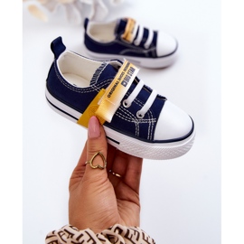 Lave sneakers til børn Big Star JJ374077 Marineblå 1