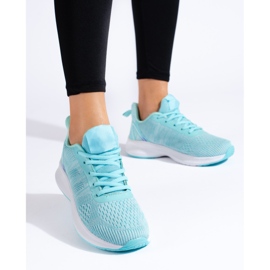 TRENDI Tekstil sport sko blå 1