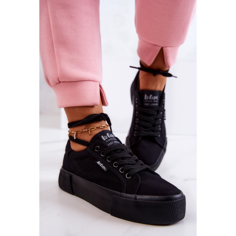Sorte Lee Cooper LCW-22-31-0885L Sorte sneakers 2