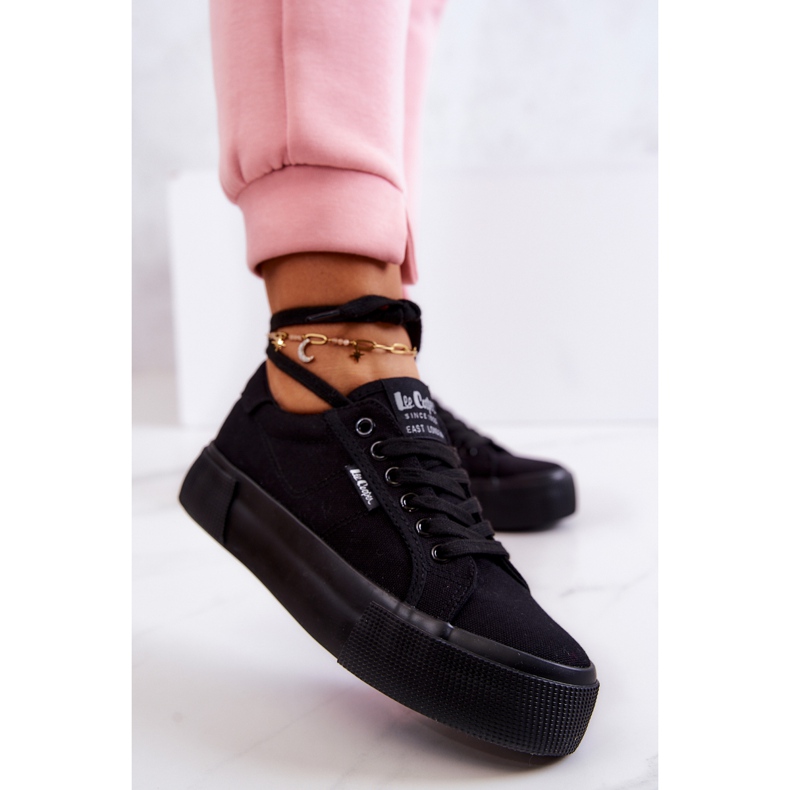 Sorte Lee Cooper LCW-22-31-0885L Sorte sneakers 1